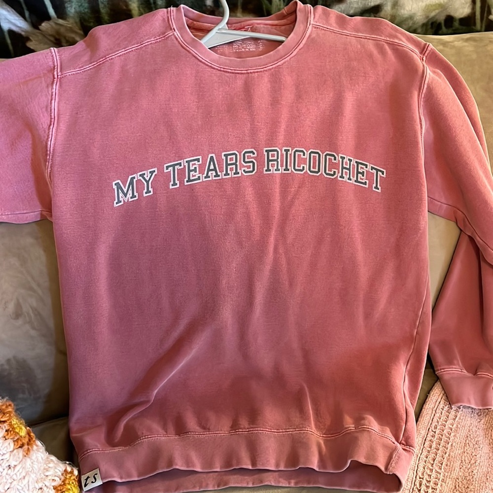 Taylor Swift My Tears Ricochet Crewneck